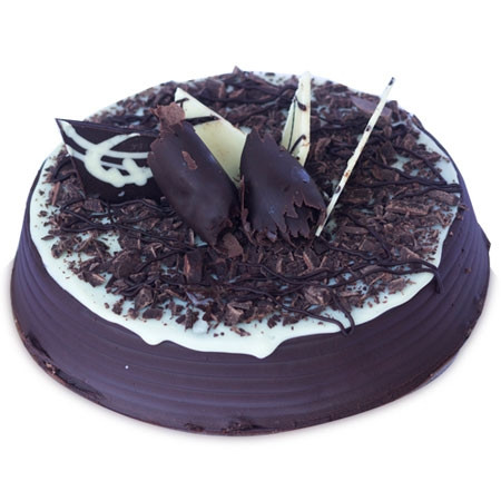 Square Floral Choco Chips Cake @ Best Price | Giftacrossindia