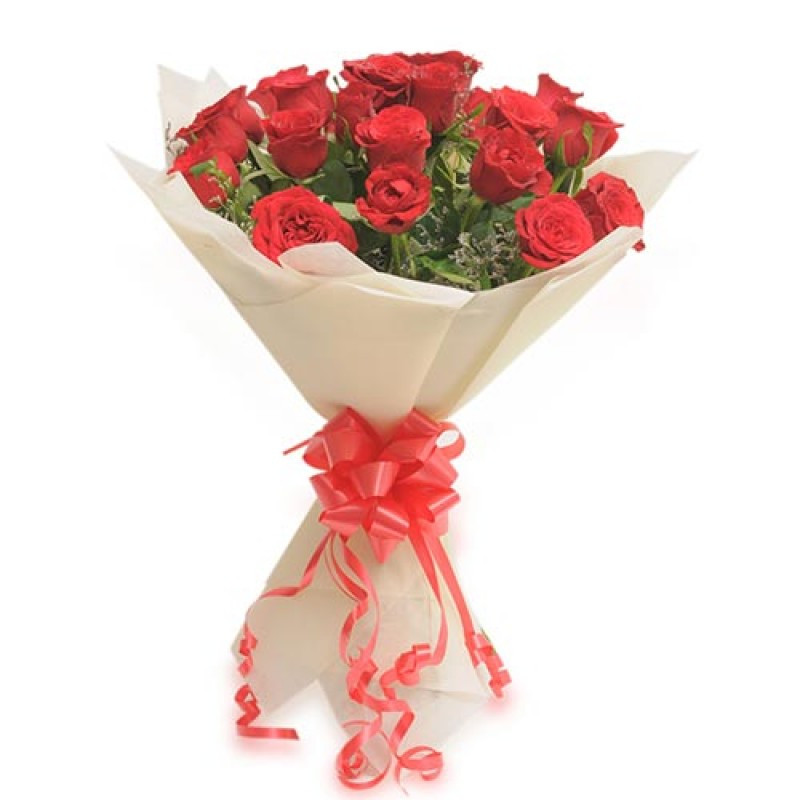 20 Red Roses Bouquet