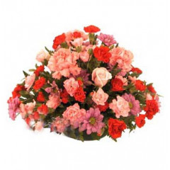 Basket of 24 Mix Flowers