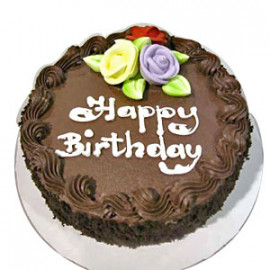 Birthday Chocolate Truffle Cake - 1KG