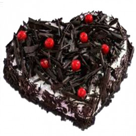 1 KG Heartshape Black Forest