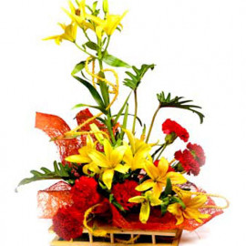 Lilies Basket