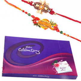 Rakhi with Celebration Pack