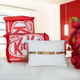 Rakhi with Kitkat chocolate