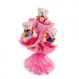 Stunning Teddy Bouquet