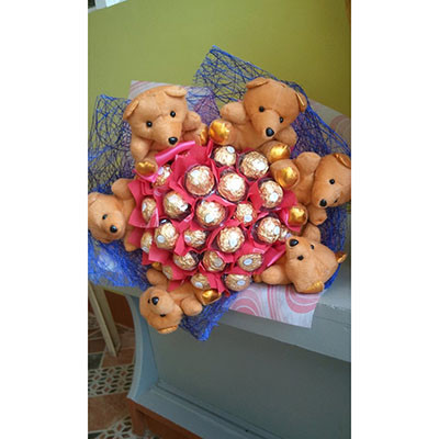 Themed Ferrero Rocher Bouquet