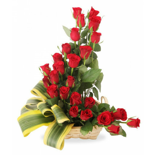 Arrangement Of 25 Red Roses