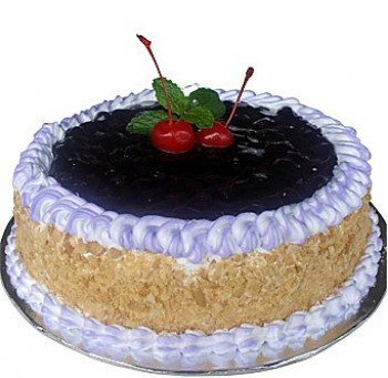 1 KG Eggless Blueberry Cake 