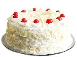 White Forest Cake - 1 KG